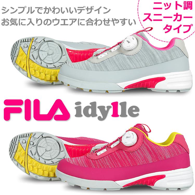 FILA GOLF フィラ ゴルフ レディース スパイクレスシューズ