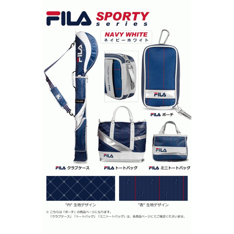 FILA GOLF フィラ ゴルフ ポーチ FL-SpPH-TD 【ラウンドポーチ