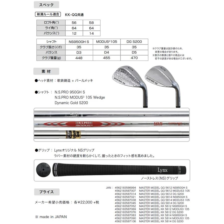 Lynx - リンクス Lynx アイアン SpecialEdition ウェッジ 70° リンクス Lynx アイアン SpecialEdition ウェッジ 70° ②