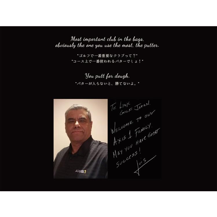 Axis1 アクシスワン TOUR-HM パター ハーフマレット型 フラット