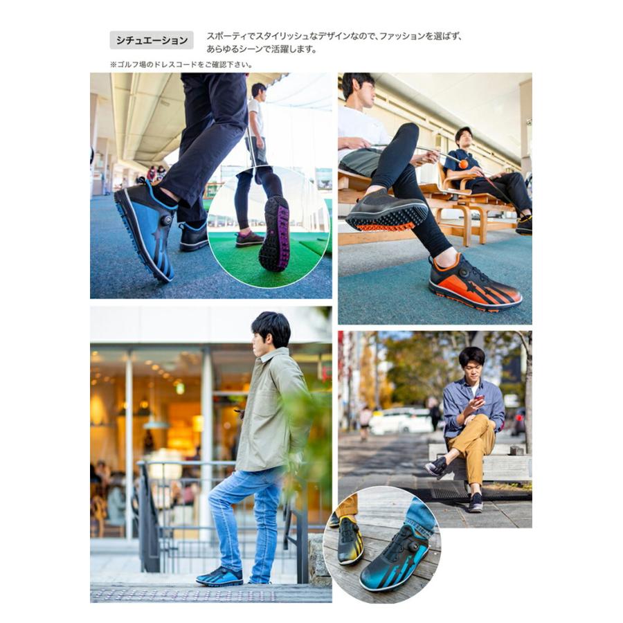 Lynx（リンクス） ゴルフシューズ SK-56 スパイクレス ゴルフシューズ