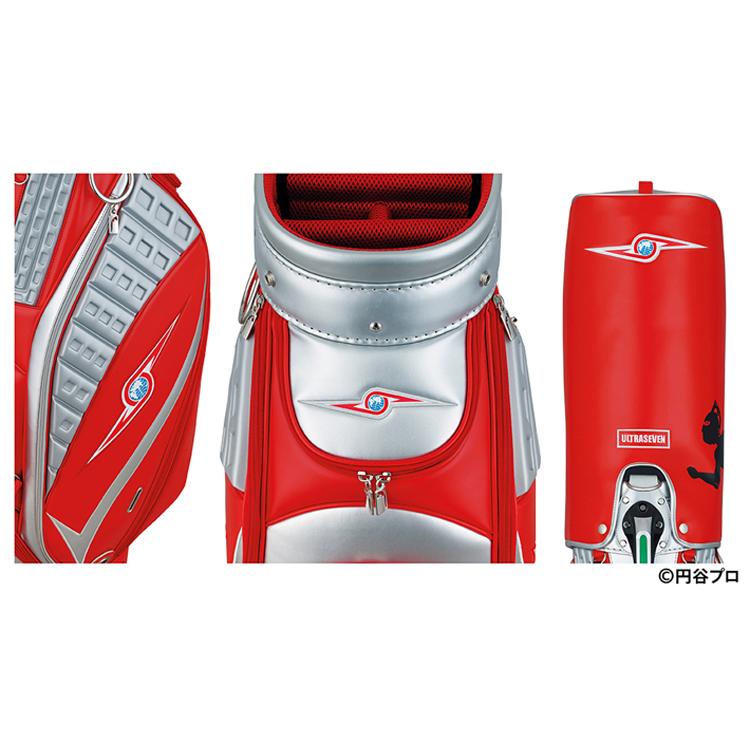 (未開封・未使用)ウルトラセブン キャディバッグ USCB002 9.5型 数量限定品】ウルトラセブン キャディバッグ USCB002 9.5型 復刻