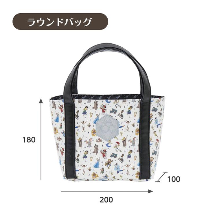 オフライン販売 Disney ディズニー 100周年 ラウンドバッグ 73220-422-020 73220-422-021【D100】【ウォルト・ディズニー】【100周年】【数量限定】【Lｙ】