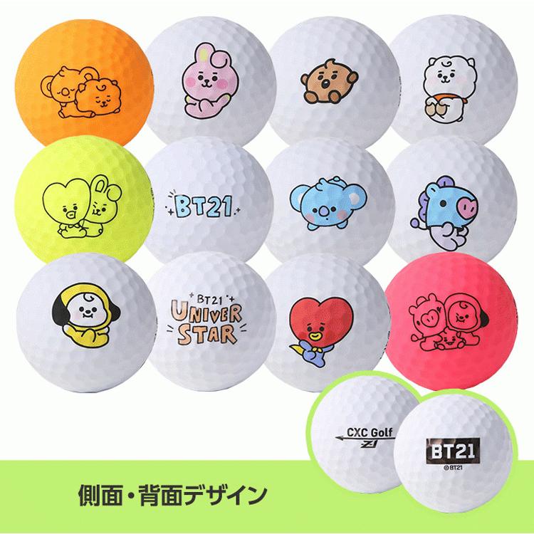 BT21 BABY Golf ゴルフボール 12球セット【Ly】 : 遊遊スポーツ ヤフー