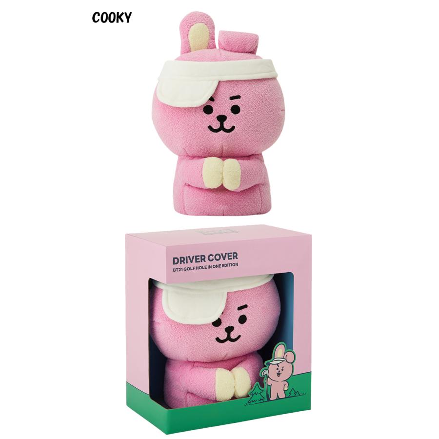 BT21 - BT21 ゴルフ ヘッドカバー  ドライバー用 ビーティー 21 ゴルフ ヘッドカバー ドライバー用 460cc対応