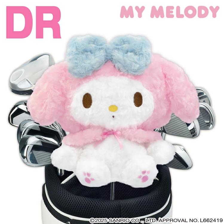 sanrio マイメロディ ドライバー用 ヘッドカバー タレミミver. MMHD003