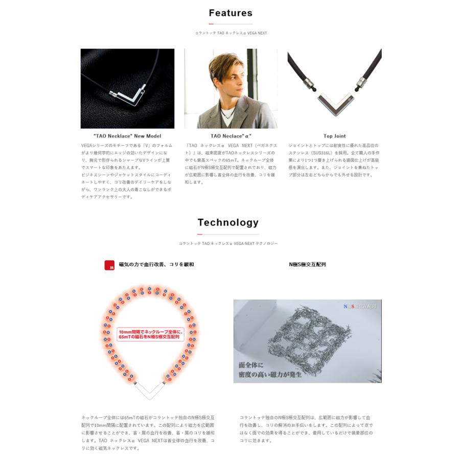 TAO Colantotte コラントッテ ネックレス α VEGA NEXT ベガ ネクスト
