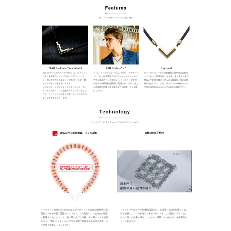 TAO Colantotte コラントッテ ネックレス α VEGA NEXT ベガ ネクスト