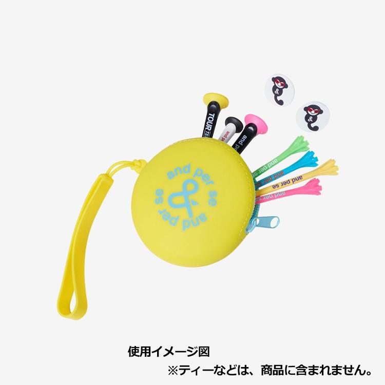 and per se マルチシリコンポーチ AUA0014 ラウンド用品 小物