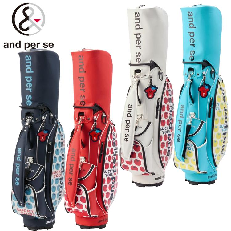and per se（アンパスィ） ゴルフ 9.0型 キャディバッグ AFS7196