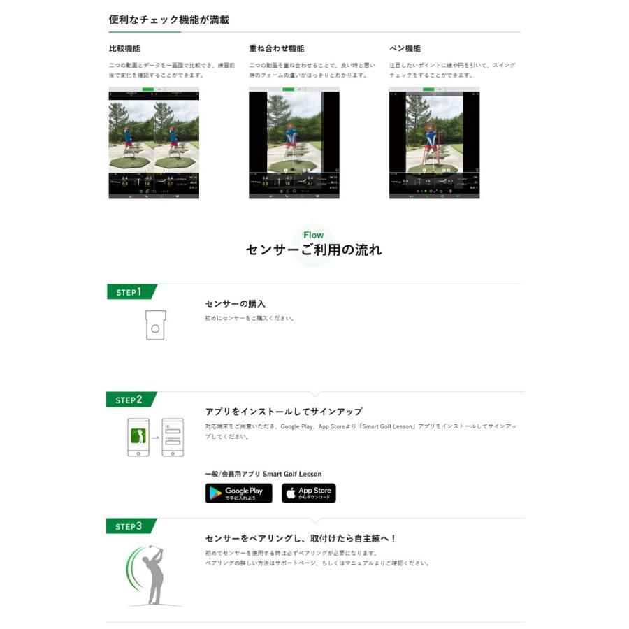 SONY（ソニー） ゴルフ練習機 スマートゴルフセンサー SSE-GL1