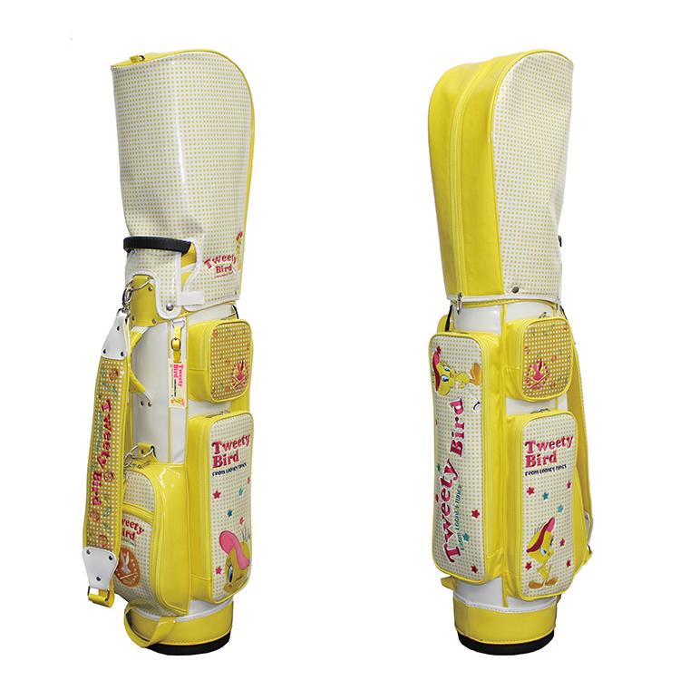 ブルーティゴルフのレディースキャディバッグ　Tweety Bird ブルーティゴルフのレディースキャディバッグ Tweety Bird