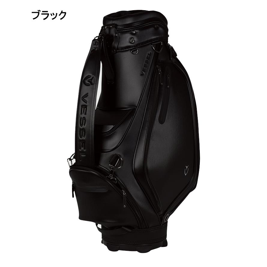 ベゼル VESSEL PRODIGY キャディバッグ ゴルフバッグ ブラック VESSEL（スポーツ） VESSEL GOLF べゼル ゴルフ PRODIGY Staff