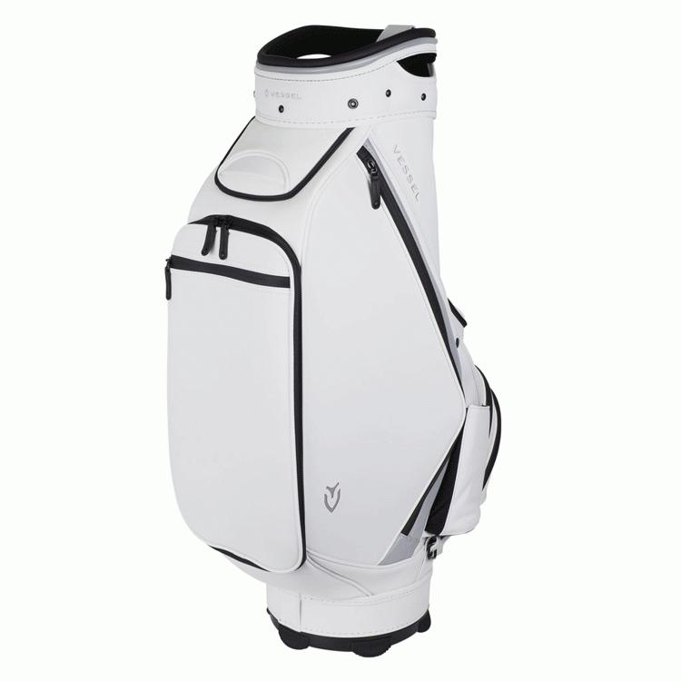VESEL PRIME Staff キャディバッグ ホワイト VESSEL（スポーツ） VESSEL GOLF べゼル ゴルフ PRIME Staff