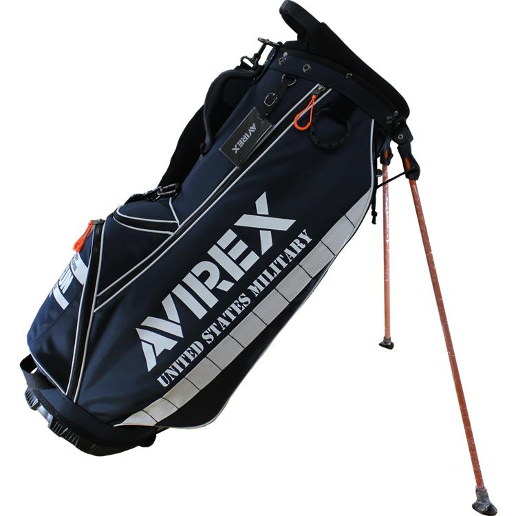 AVIREX GOLF アヴィレックスゴルフ 9型 スタンド式 キャディバッグ AVG3S-BA10【AVIREX】｜yuuyuusports｜05