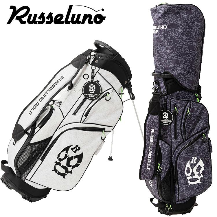 Russeluno/ラッセルノ/ゴルフ スタンド式 キャディバッグ9型 美品！ Russeluno（ラッセルノ） Russeluno Golf ゴルフ スタンド キャディ
