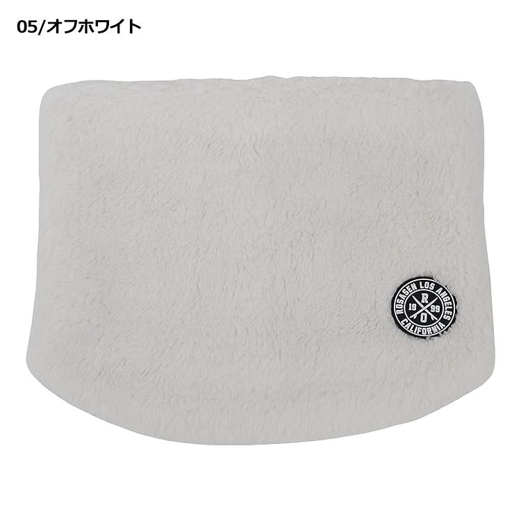 Rosasen ロサーセン リバーシブル ネックウォーマー ボア×ニット Rosasen ロサーセン リバーシブル ネックウォーマー ボア×ニット
