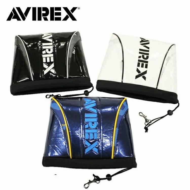 AVIREX キャディバッグ ブラック＋アイアンカバー AVIREX（アヴィレックス） AVIREX GOLF アビレックス ゴルフ