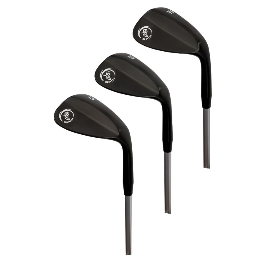 鬼スピン ウェッジ ブラックエディション ゴルフクラブ 角溝