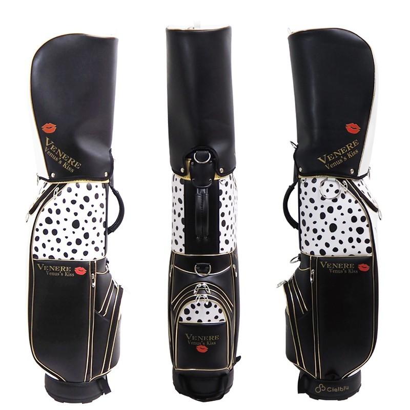 美品 ヴェネレ×シェルブル コラボ キャディバック 8型 ヴェネレ×シェルブル レディース キャディバック 8型 【コラボ商品