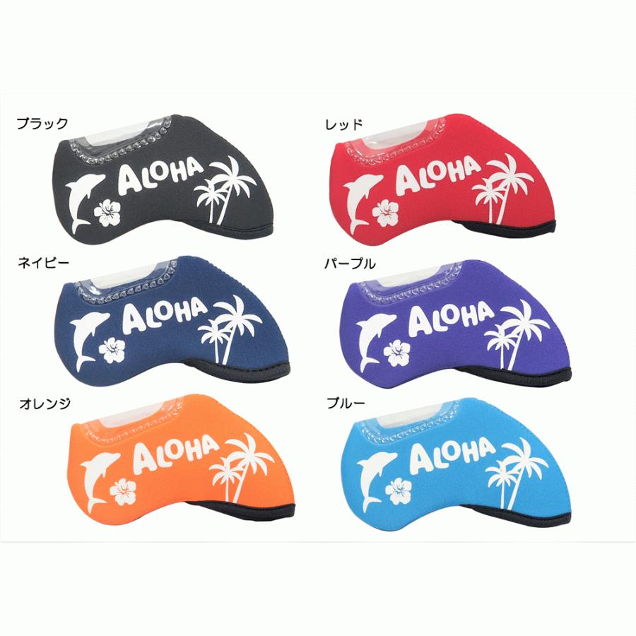 ALOHA ストレッチ アイアンカバー IRON COVER 【ALOHA】【オリジナル】【単品】 : 遊遊スポーツ ヤフーショッピング店 ...