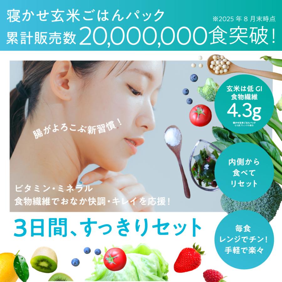 おなかを整える3日間 腸活すっきりセット ファスティング 短期集中