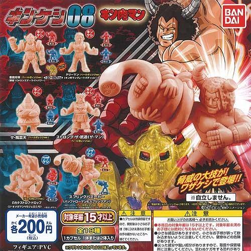 キン肉マン キンケシ 08 全19種セット バンダイ ガチャポン