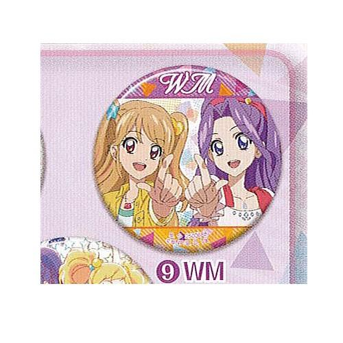 ガシャポンくじ アイカツ シリーズ あそーと 3 9：C賞ホログラム缶バッジ WM バンダイ ガチャポン ガチャガチャ ガシャポン｜yuyou