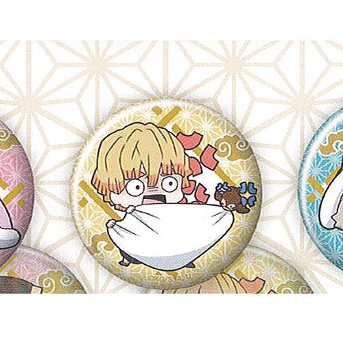鬼滅の刃 えふぉるめ ふとんむし 缶バッジ 第2弾 3：我妻善逸 通常ver