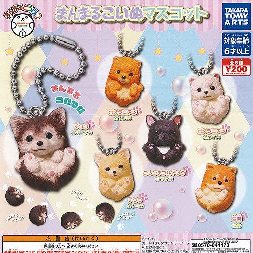 まんまる どうぶつ まんまる こいぬ マスコット 全6種セット タカラトミーアーツ ガチャポン ガチャガチャ ガシャポン Gns01t 遊you 通販 Yahoo ショッピング