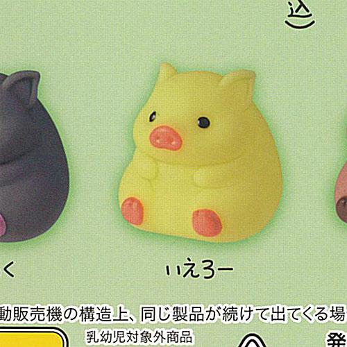 ぷきゅーと ぴぐれっと 5：いえろー エール ガチャポン ガチャガチャ ぷきゅ〜と！ぴぐれっとコンプリート