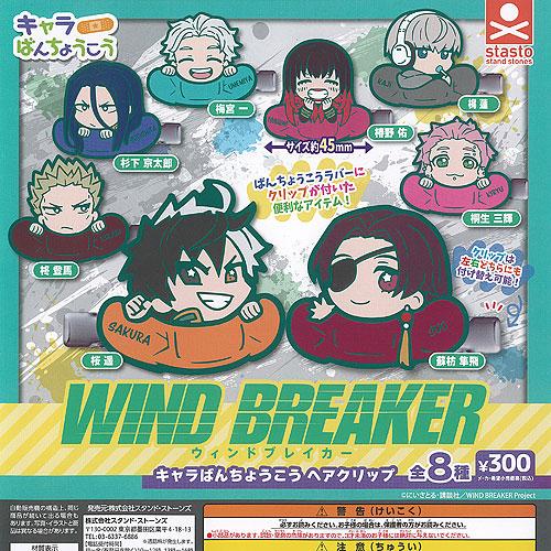 WIND BREAKER ウィンドブレイカー キャラばんちょうこう ヘアクリップ