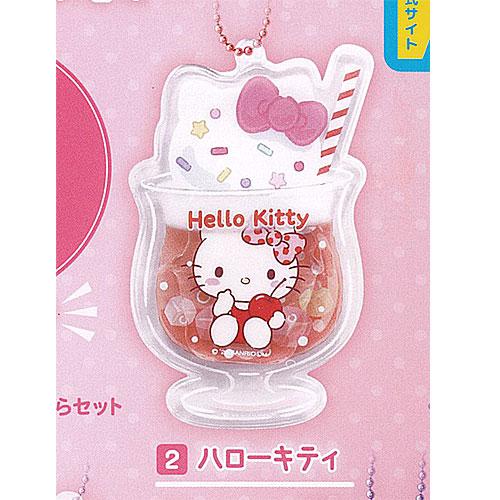 サンリオ キャラクターズ PVCクリアケースつき アクリル チャーム