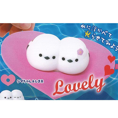 ふくふく シマエナガ うきぴか ライト なかよしさん 2：シマちゃん