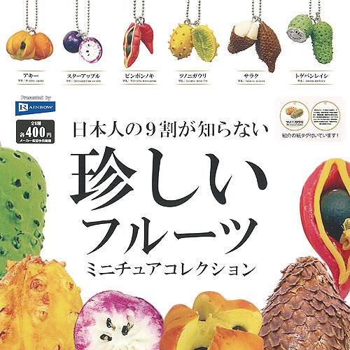 日本人の9割が知らない 珍しい フルーツ ミニチュア コレクション 全6