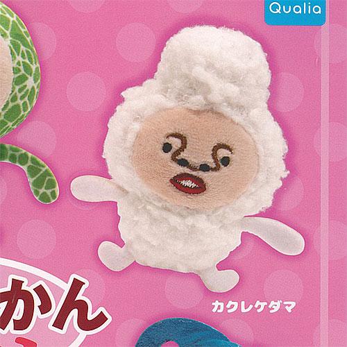 こびとづかん の ぬいぐるみ 3 6：カクレケダマ Qualia ガチャポン 