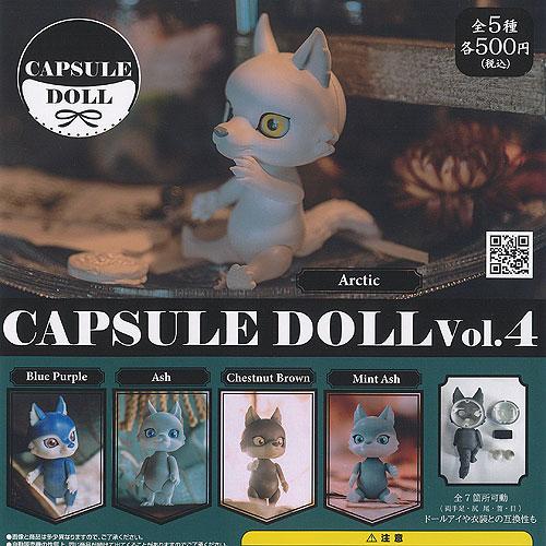 CAPSULE DOLL カプセル ドール Vol 4 全5種+ディスプレイ台紙セット