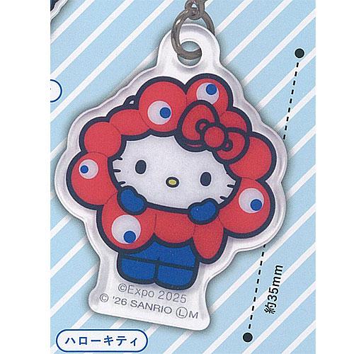 サンリオ キャラクターズ ミャクミャク なりきり アクリル チャーム 1