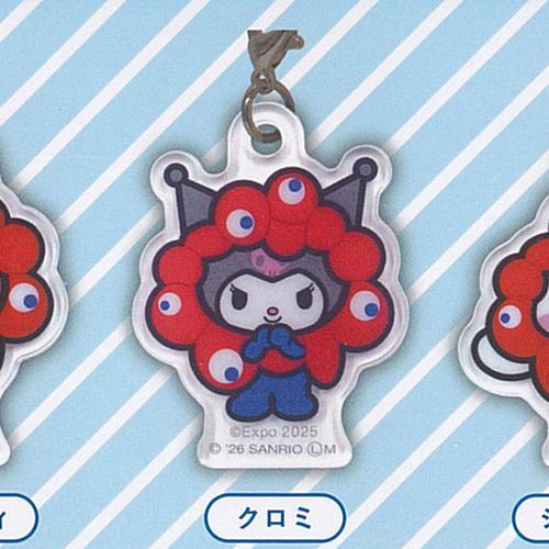 サンリオ キャラクターズ ミャクミャク なりきり アクリル チャーム 3