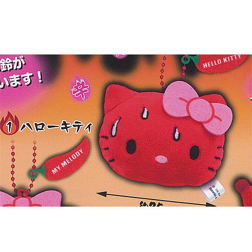 サンリオ キャラクターズ リンリン 鈴 ぬいぐるみ 激辛レッド 1
