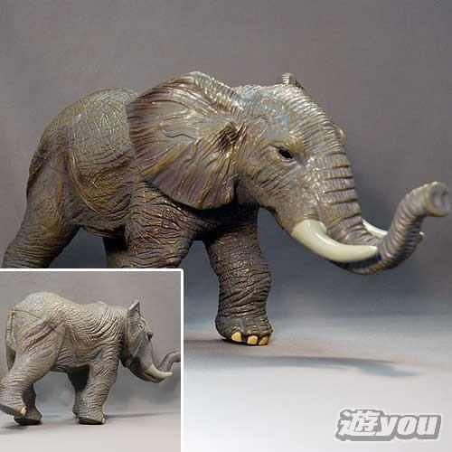 どうぶつ王国 4 ゾウ ビッグサイズ 動物フィギュア やわらか素材 エイコー プライズ Pt04 遊you 通販 Yahoo ショッピング