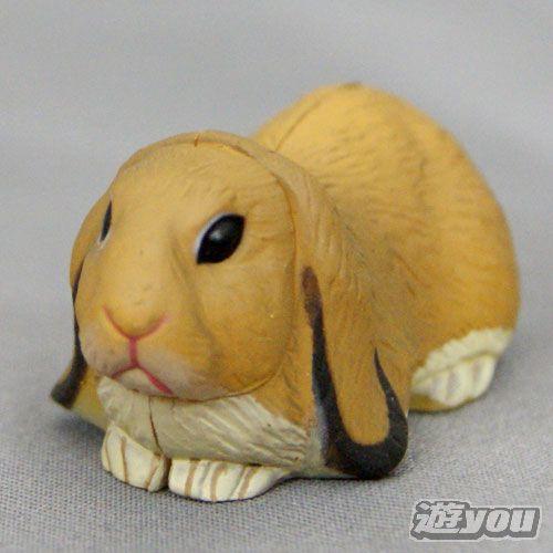 18：ロップイヤー（ブラウン） チョコエッグ ペット動物コレクション 2 