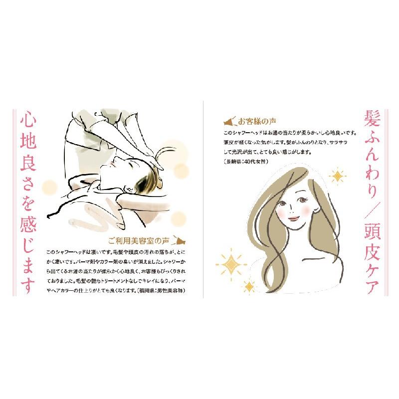 ナノバブルシャワーヘッド 天使の泉（みず） ニュージー テラシャワー