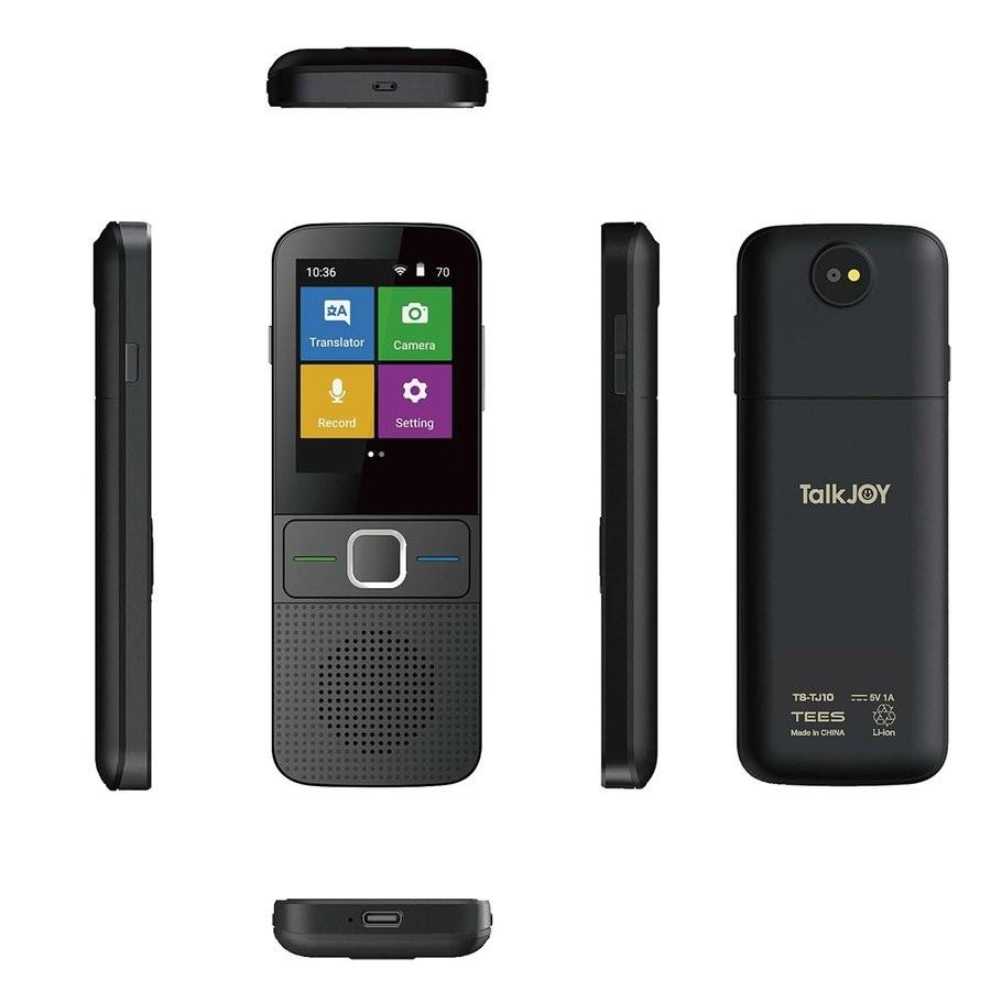 音声翻訳機 トークジョイ TS-TJ10 78言語 同時翻訳 会話翻訳