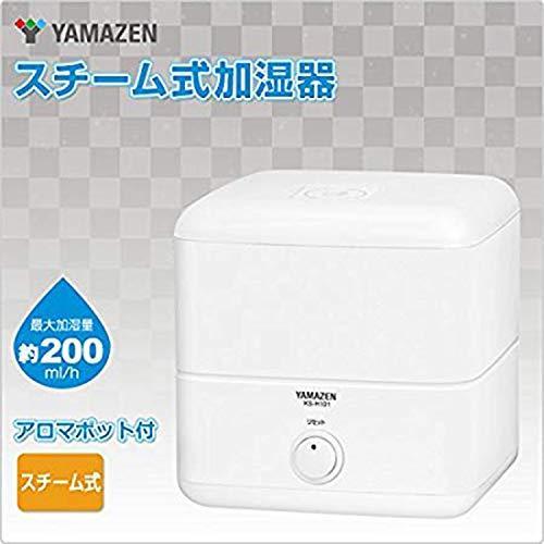 大勧め 加熱式 山善 アロマポット付 冷暖房器具 空調家電 Ks H104 W 木造約3畳 プレハブ約6畳 A B07gwdw2ll Yuyu晴々2 スチーム式 木造約3畳 プレハブ約6畳 加湿器 ホワイト ホワイト メーカー保証1年 カタログギフトも 加湿器 Gs