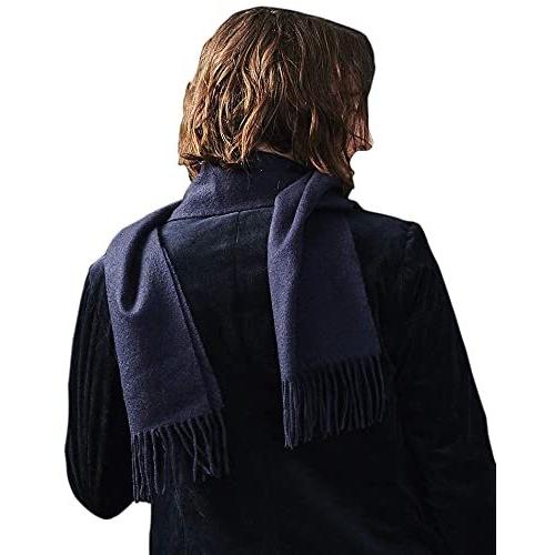 オンラインストア最安価格 5351プール オム 5351 Pour Les Hommes ファッション雑貨 カシミヤマフラー メンズ ネイビー Free 安く 買える Www Superavila Com