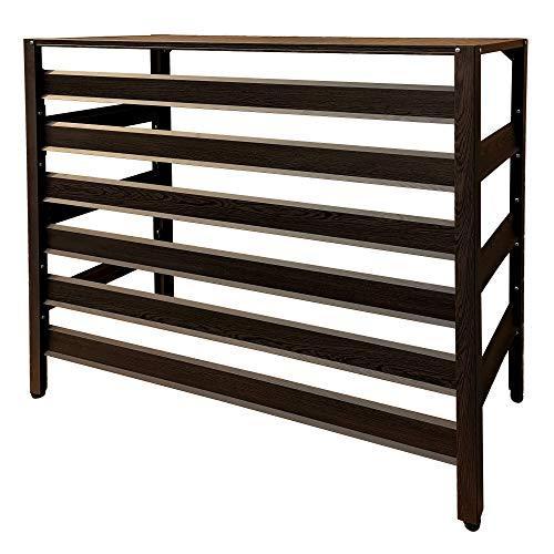 安い購入 アルマックス Almax アルミ製 室外機カバー ダークブラウン 特大ジャンボタイプ 1080 390 945mm アルミエアコン 超激安 Turningheadskennel Com