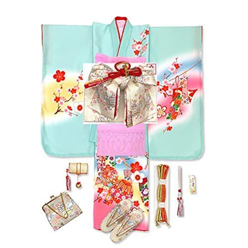 超激安 七五三 [京都室町st.] 京都室町st． 着物 絵羽柄の子供着物 