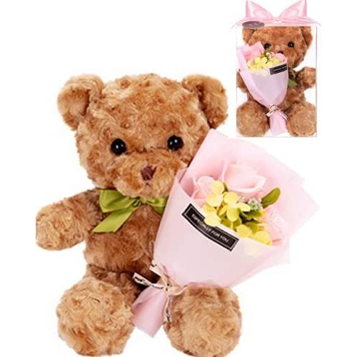 ふるさと割 Casa Bino 薔薇 人気 くま 妻 結婚記念日 彼女 女性 プレゼント 誕生日プレゼント ぬいぐるみ Casa Bino 生花 Oyostate Gov Ng