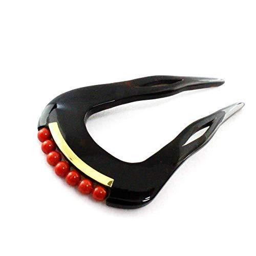 本べっ甲 かんざし バチ型 あこや 本真珠付 ヘア アクセサリー 二本挿し 桐箱入 黒留袖 和装 着物 フォーマルな髪型 パール 和 髪飾り Vacuumcleanersct Com